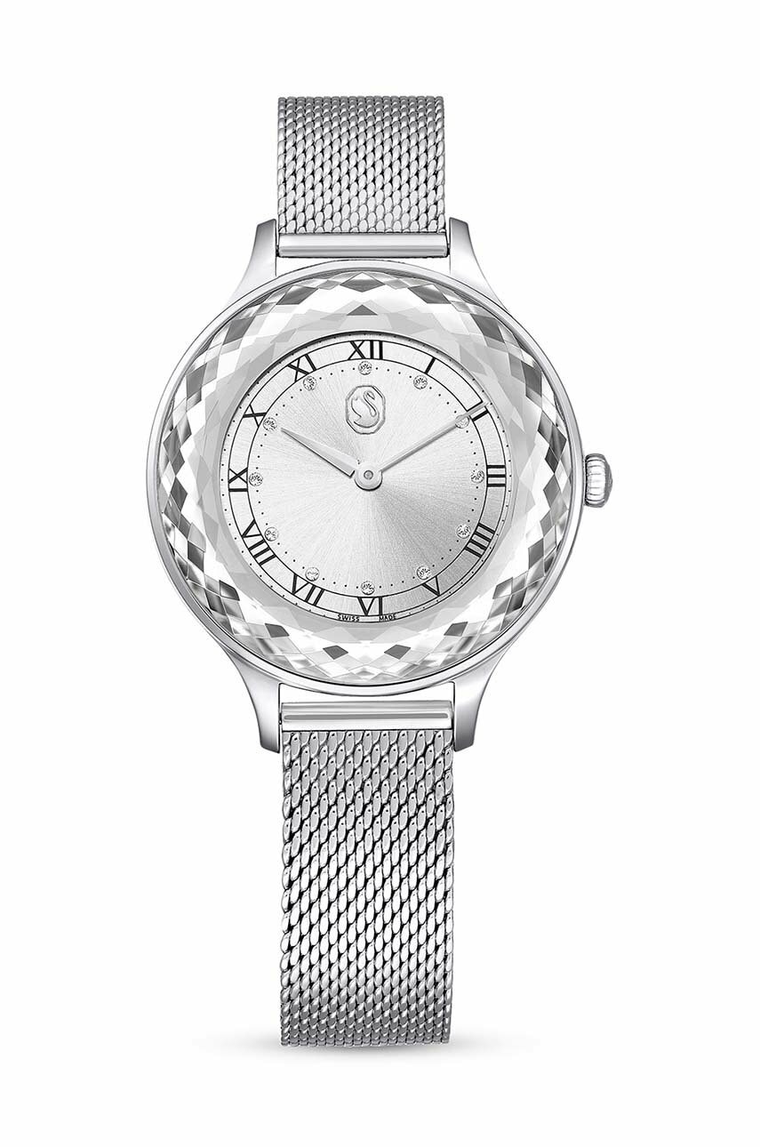 Годинник Swarovski OCTEA NOVA жіночий колір срібний