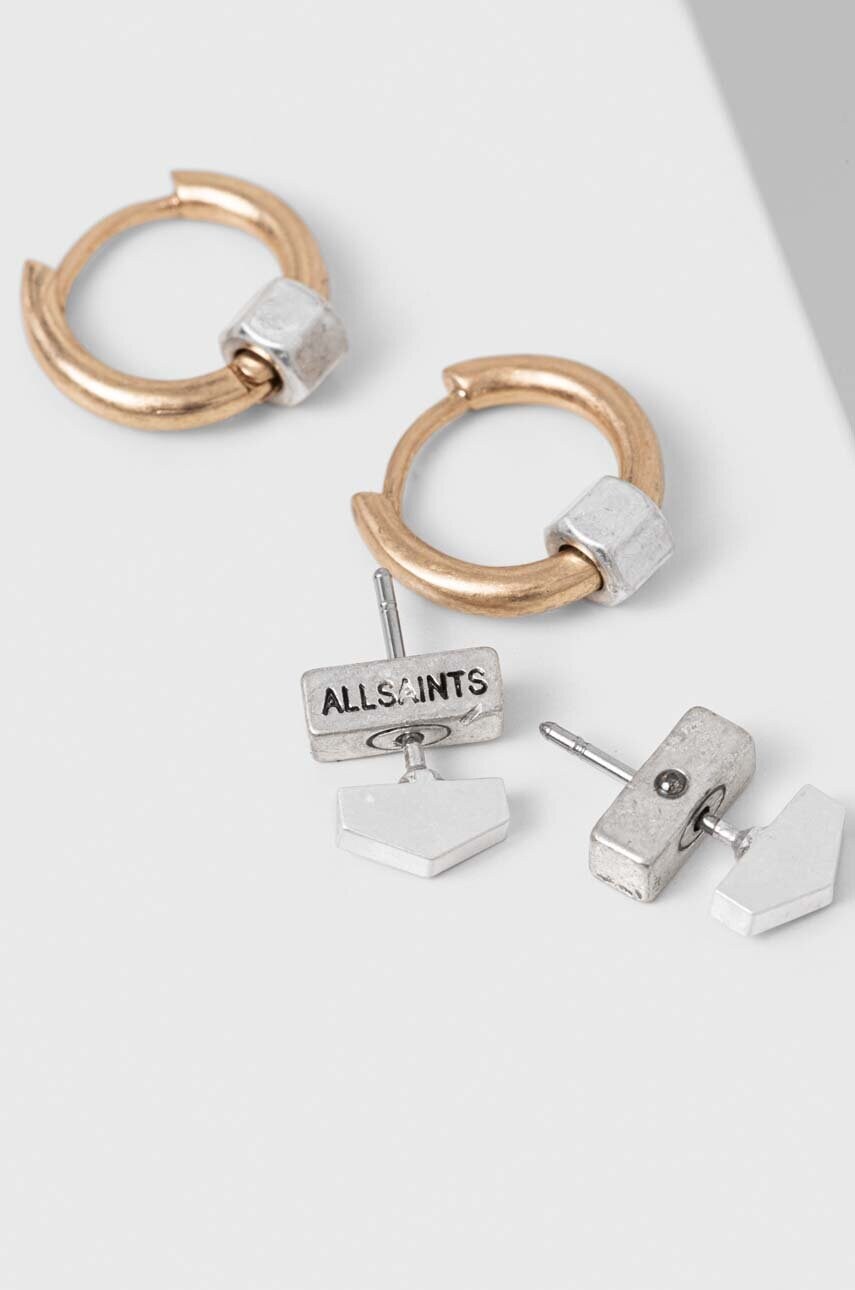Сережки AllSaints 2-pack