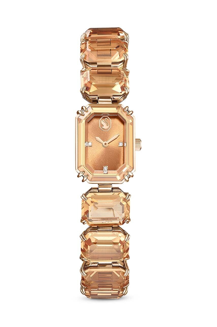 Годинник Swarovski MILLENIA жіночий колір коричневий