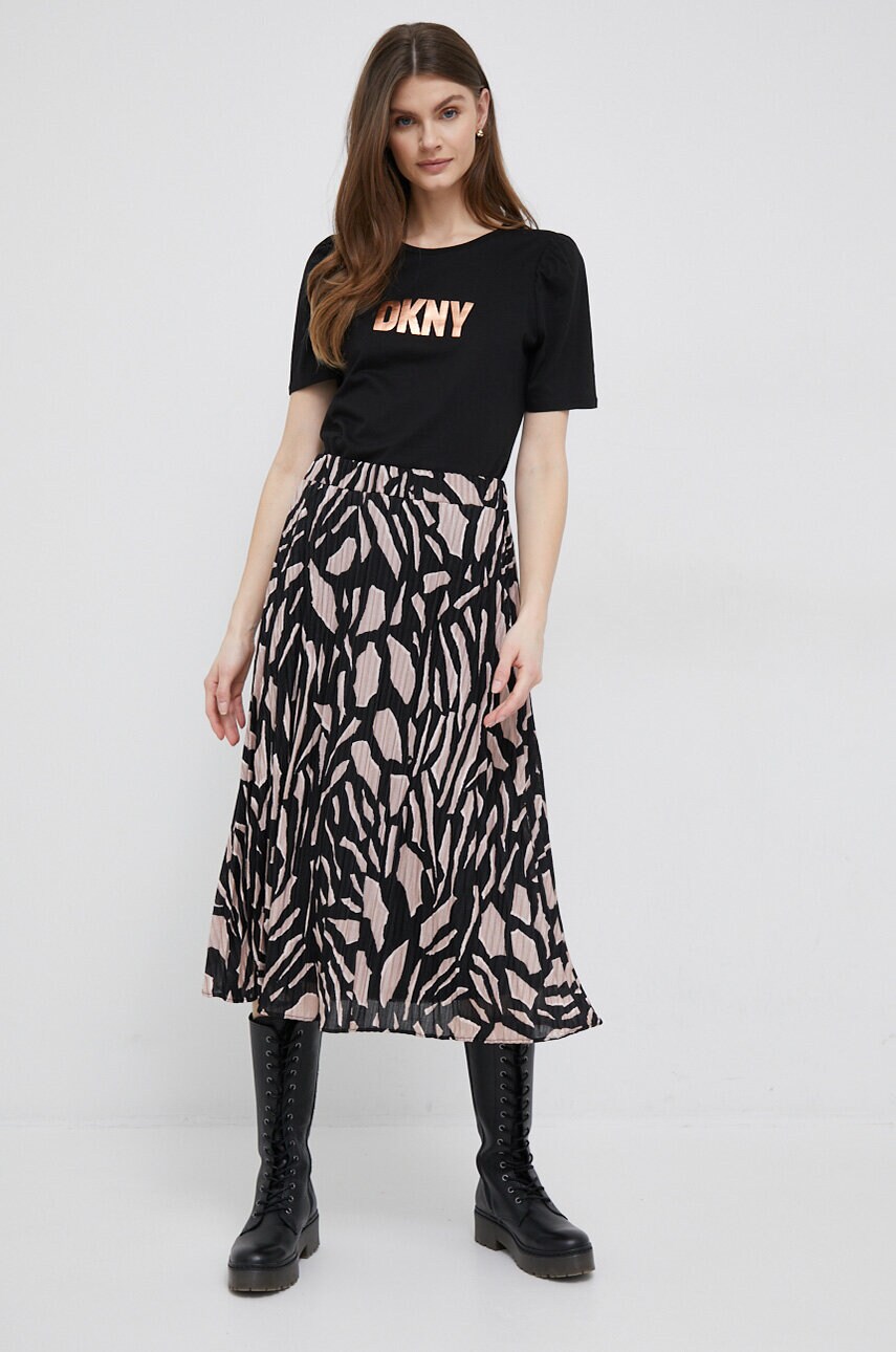 Футболка Dkny жіночий колір чорний