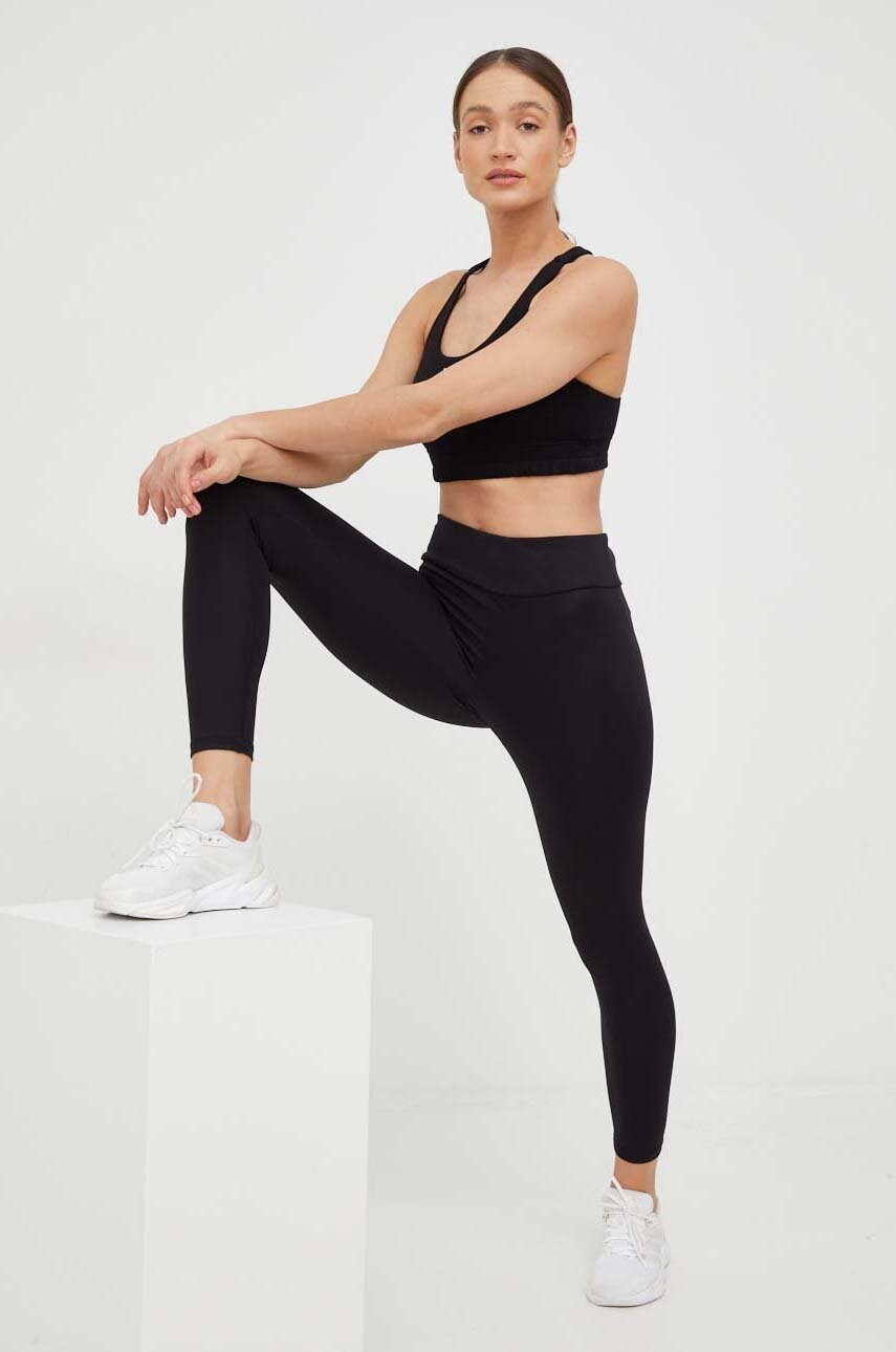 Бюстгальтер Dkny колір чорний однотонний