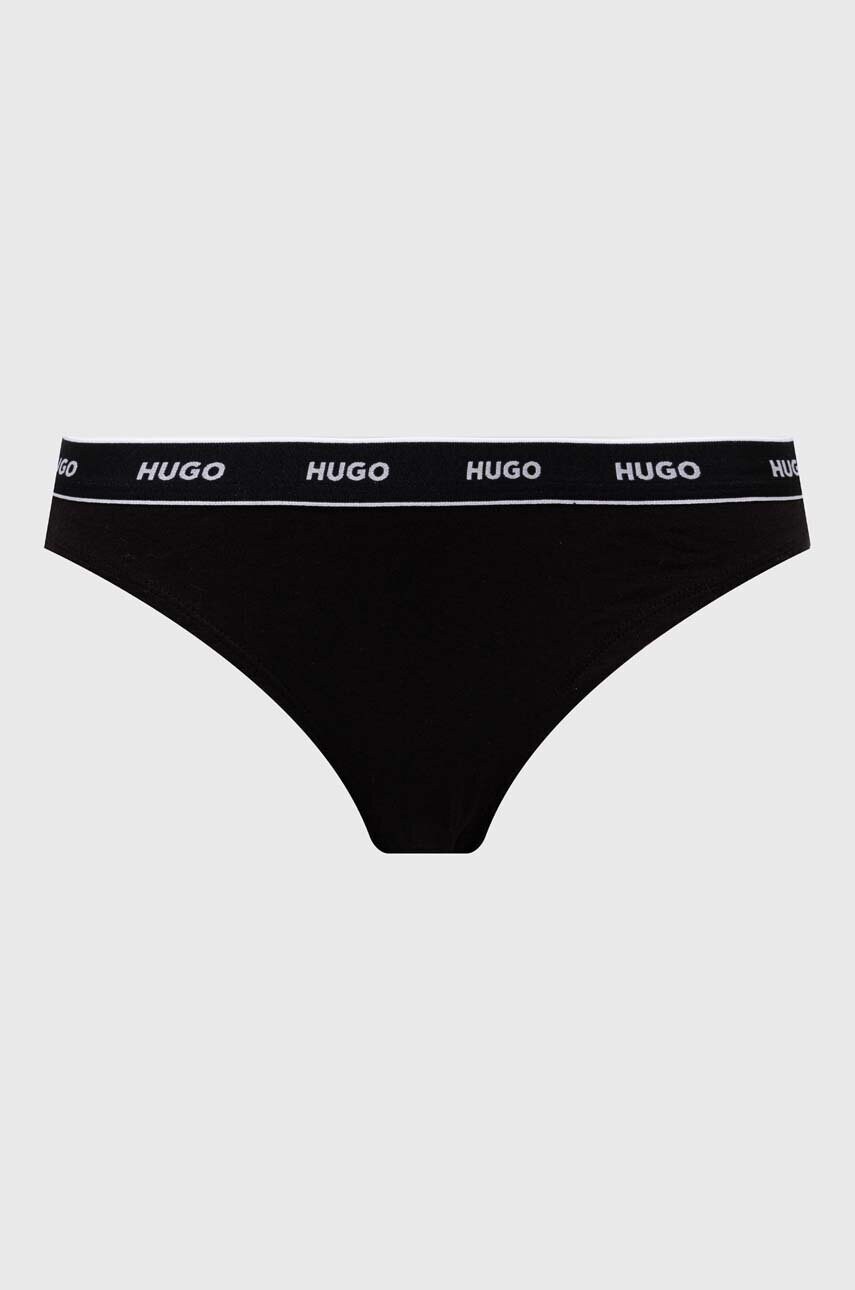 Стринги HUGO 3-pack колір червоний