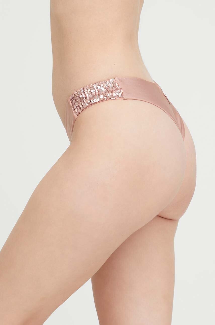 Купальні труси Guess колір бежевий