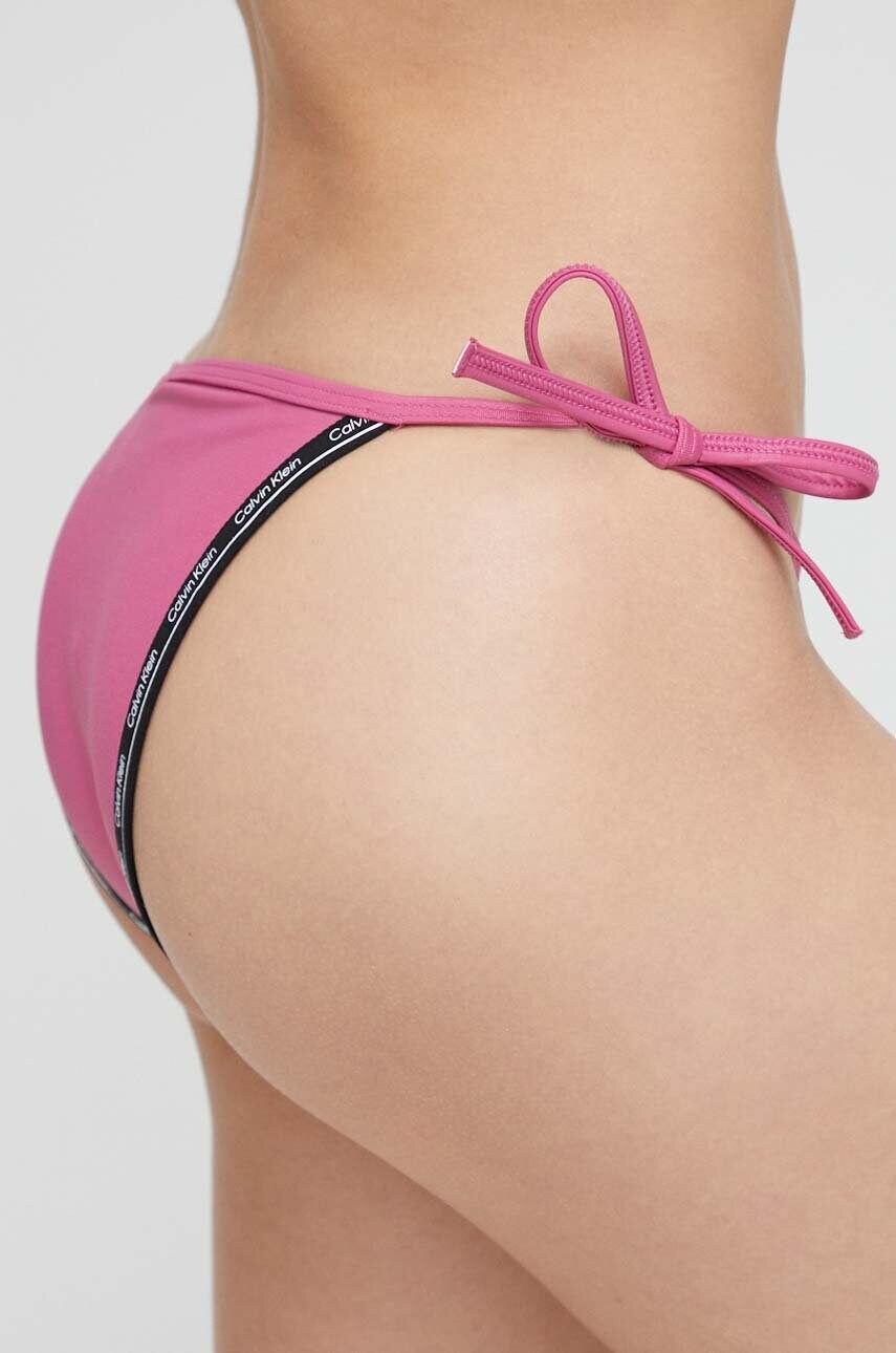 Купальні труси Calvin Klein колір фіолетовий