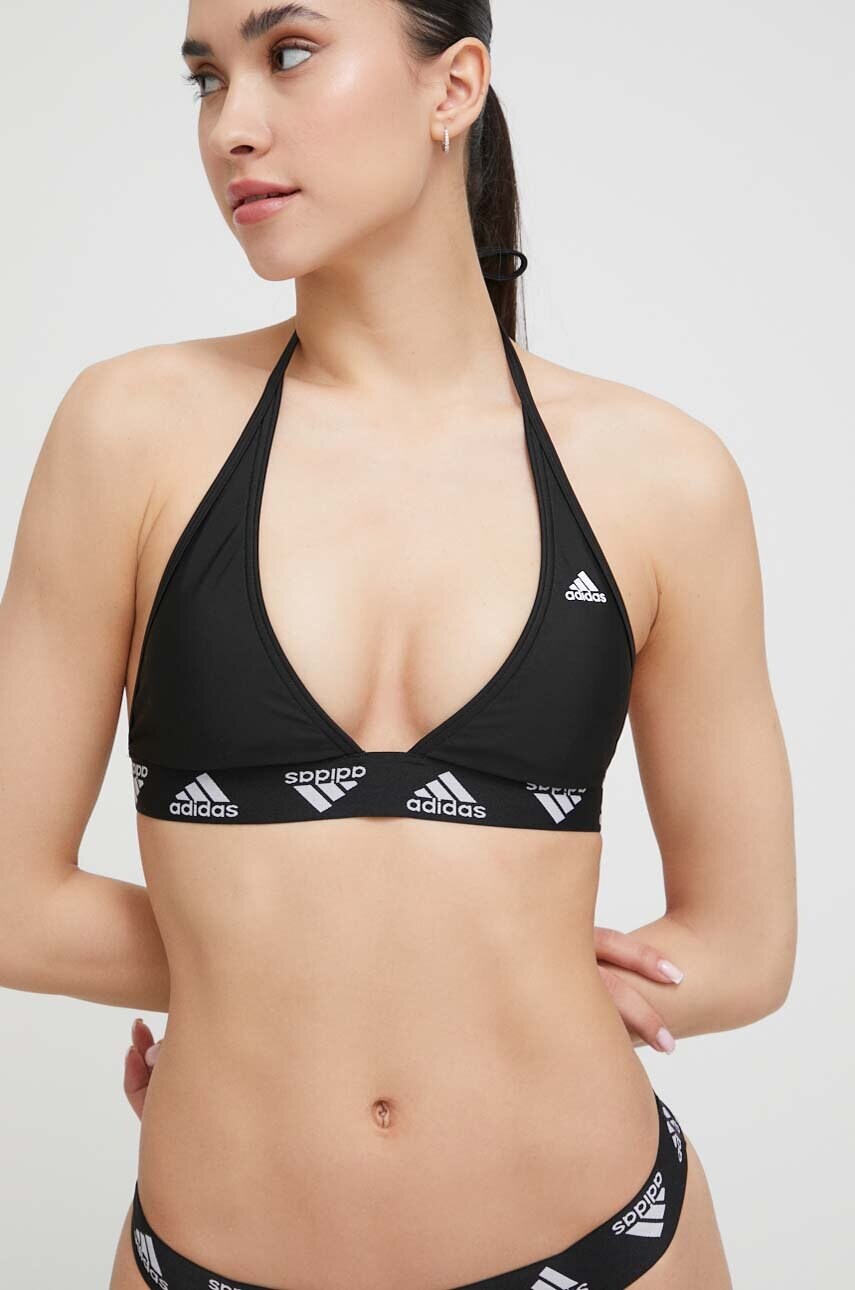 Роздільний купальник adidas Performance колір чорний злегка ущільнена чашечка