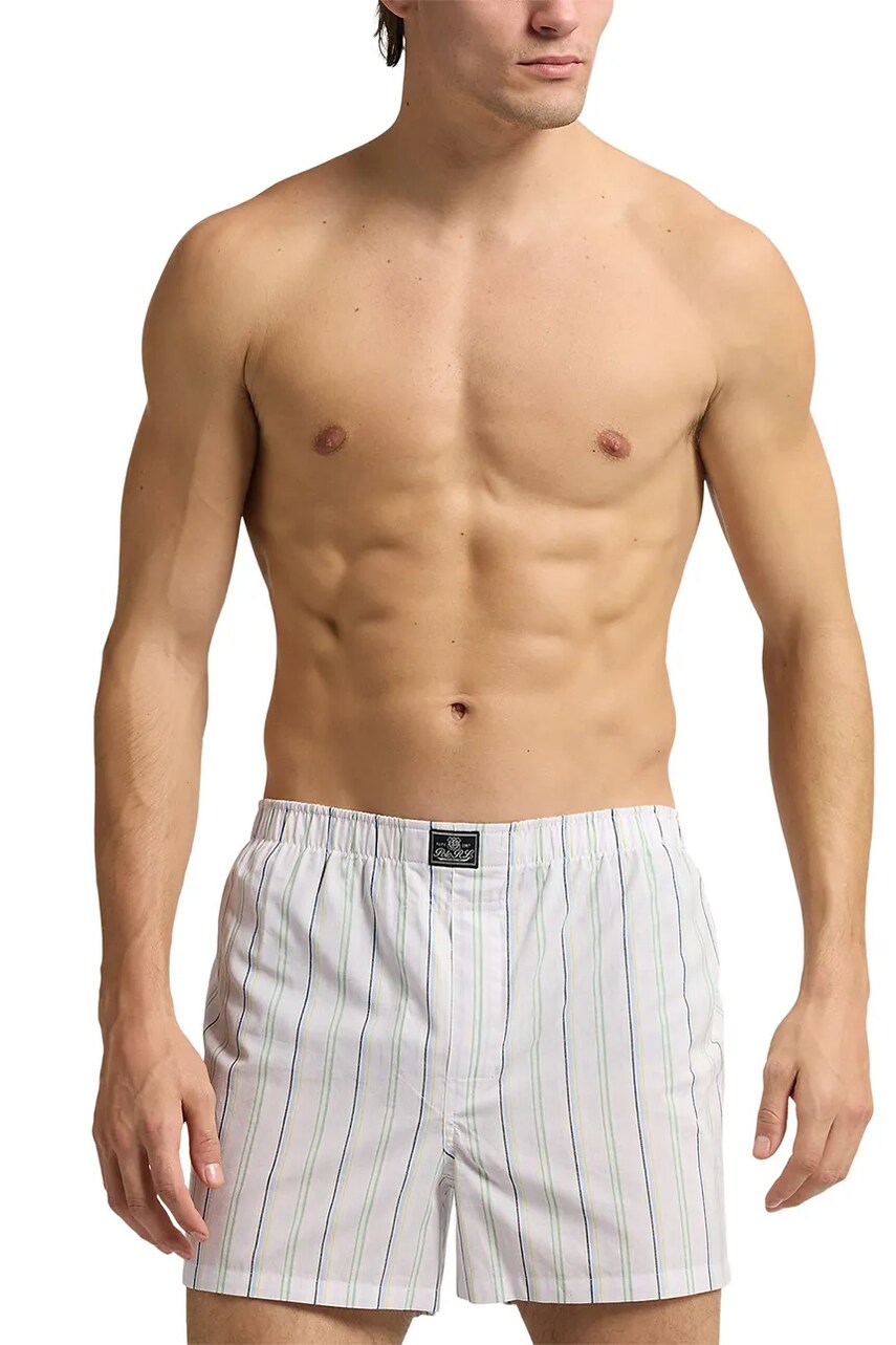 Бавовняні боксери Polo Ralph Lauren 3-pack колір синій 714830273
