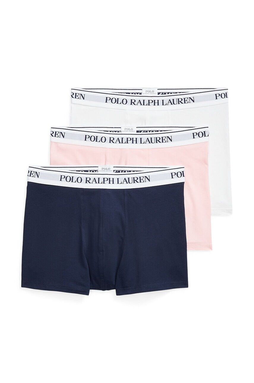 Боксери Polo Ralph Lauren 3-pack чоловічі колір сірий 714830299