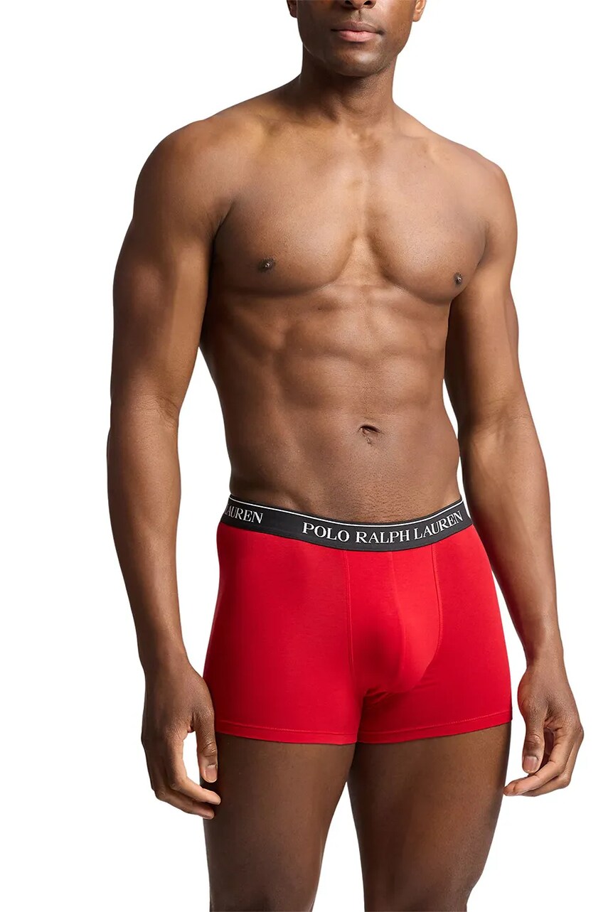 Боксери Polo Ralph Lauren 3-pack чоловічі колір червоний 714830299