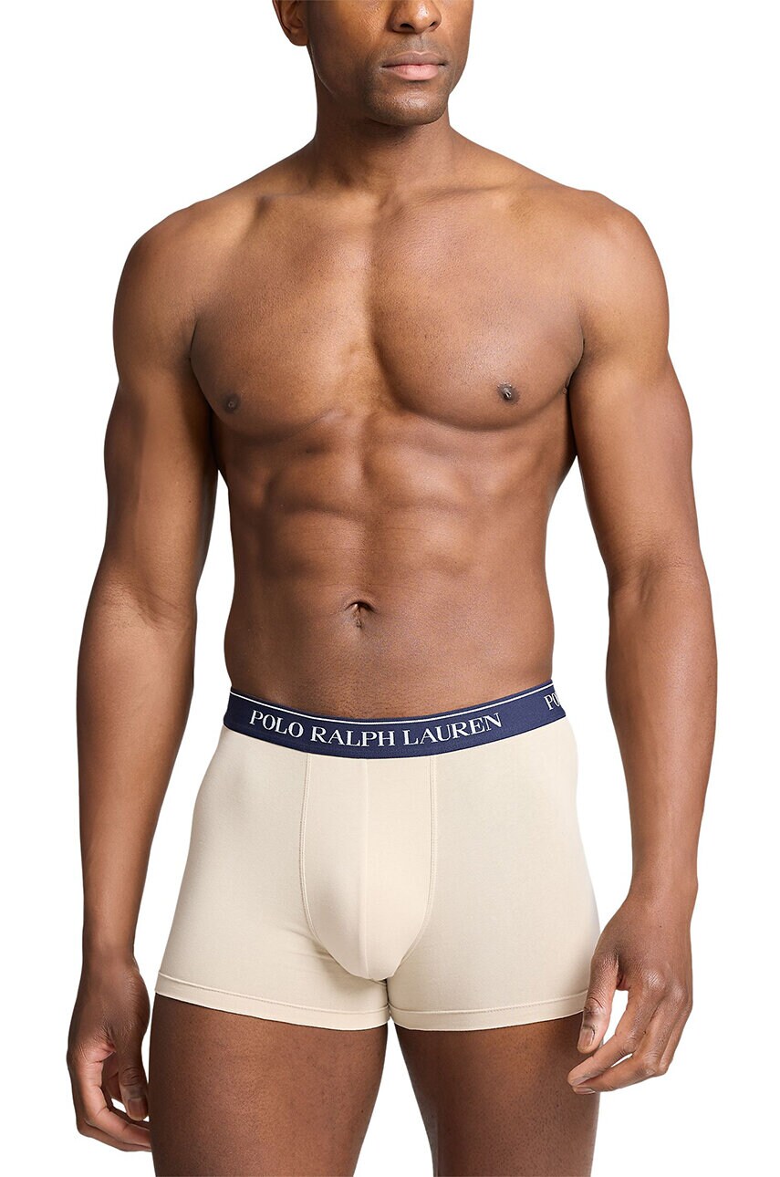 Боксери Polo Ralph Lauren 3-pack чоловічі колір сірий 714830299