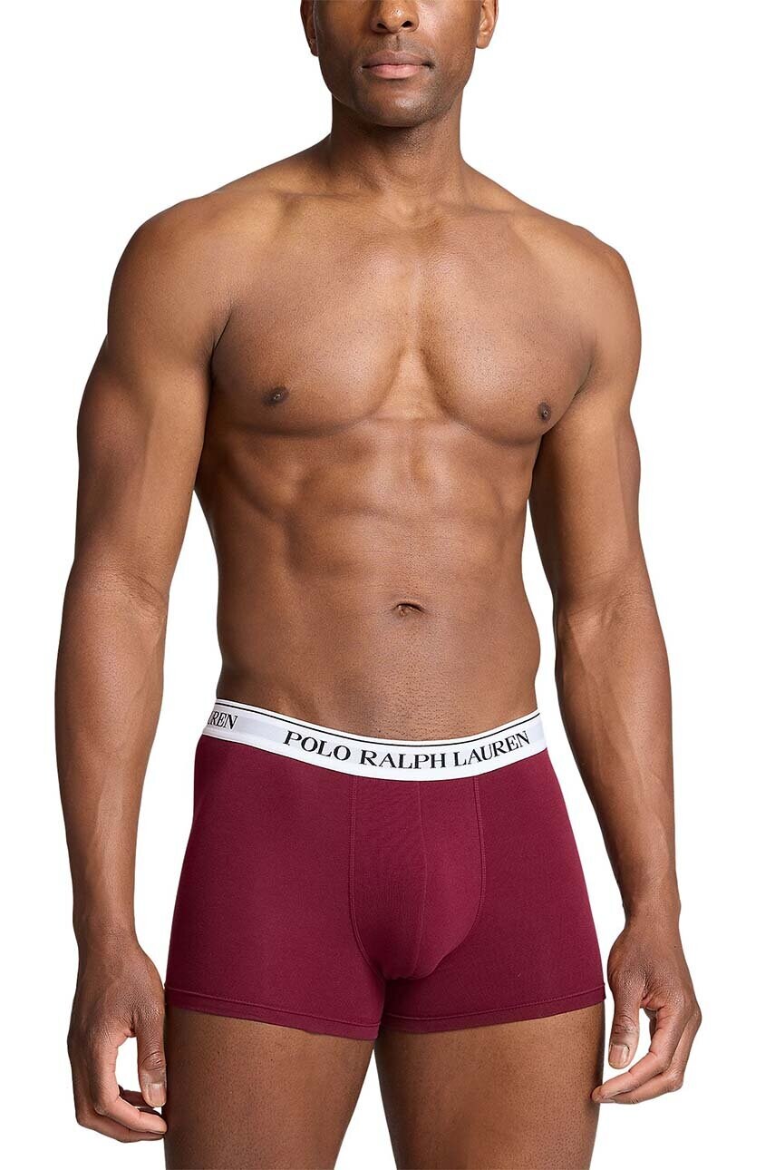Боксери Polo Ralph Lauren 3-pack чоловічі колір сірий 714830299