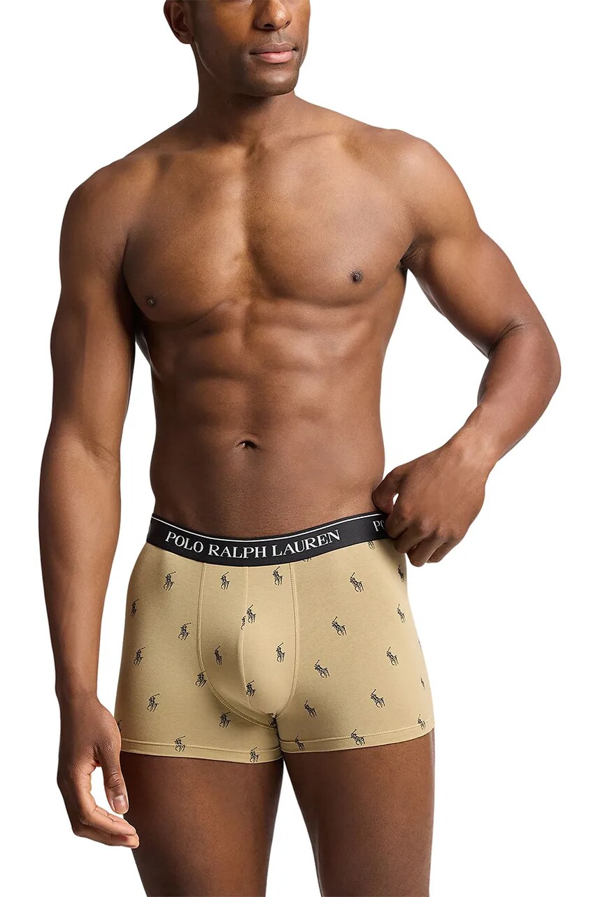 Боксери Polo Ralph Lauren 3-pack чоловічі колір зелений 714830299