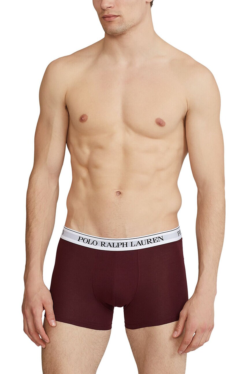 Боксери Polo Ralph Lauren 3-pack чоловічі колір сірий 714830299