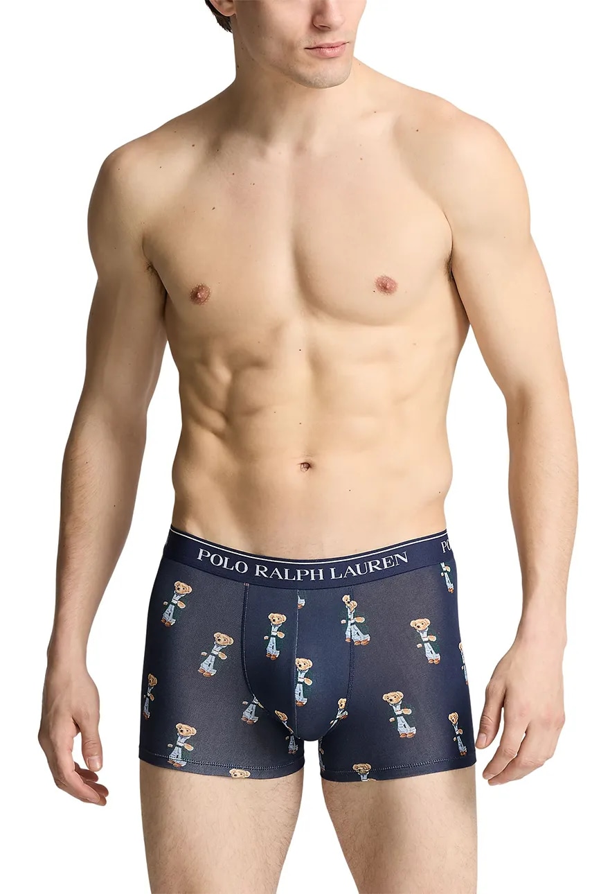 Боксери Polo Ralph Lauren 3-pack чоловічі колір сірий 714830299