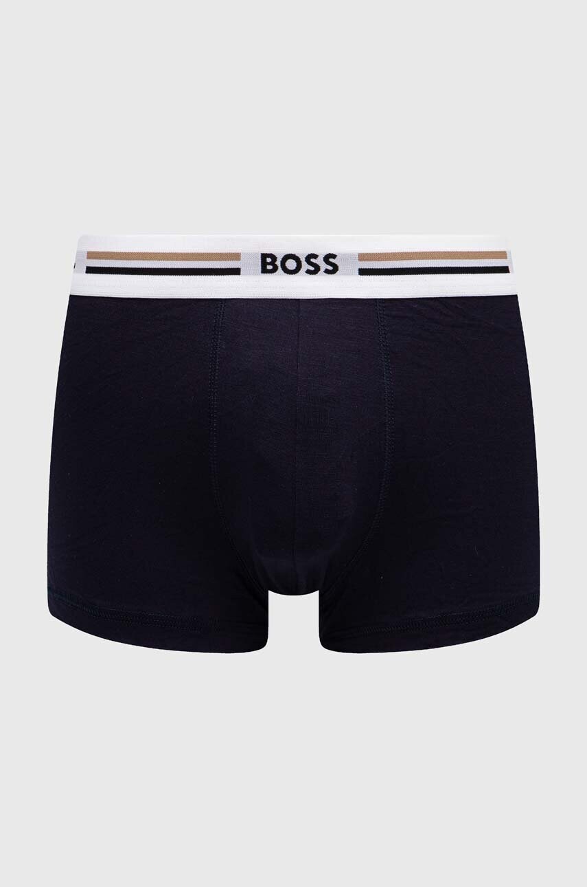 Боксери BOSS 3-pack чоловічі колір чорний 50492200