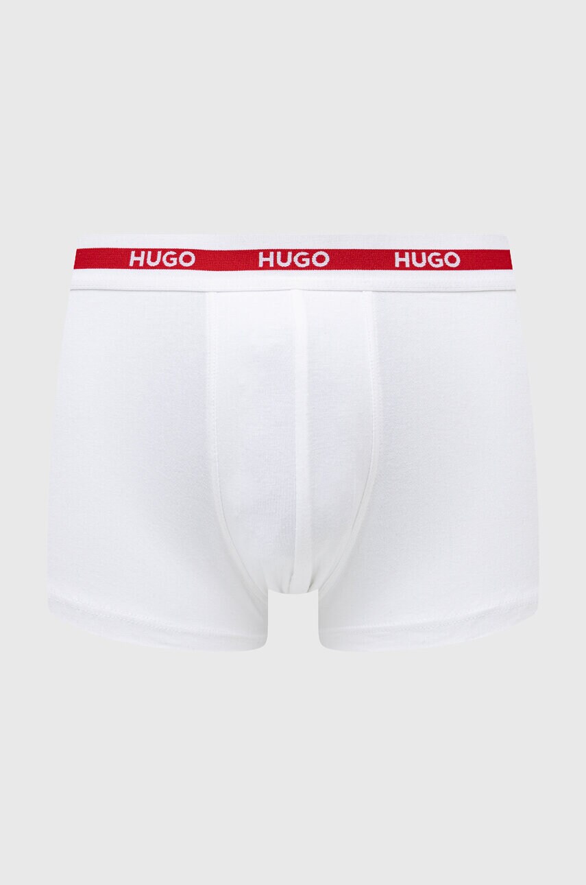 Боксери HUGO 3-pack чоловічі колір білий 50492375
