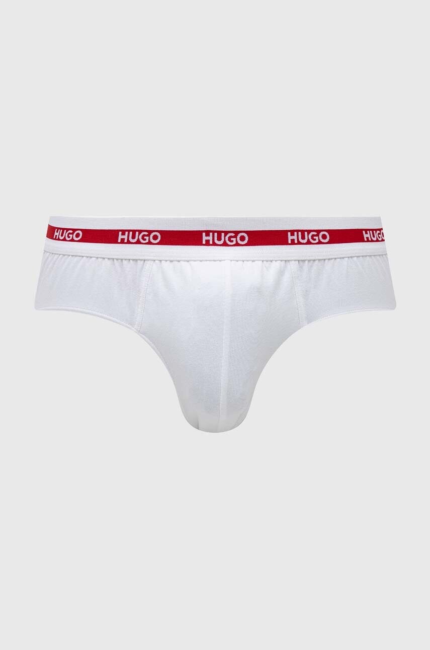 Сліпи HUGO 3-pack чоловічі колір червоний