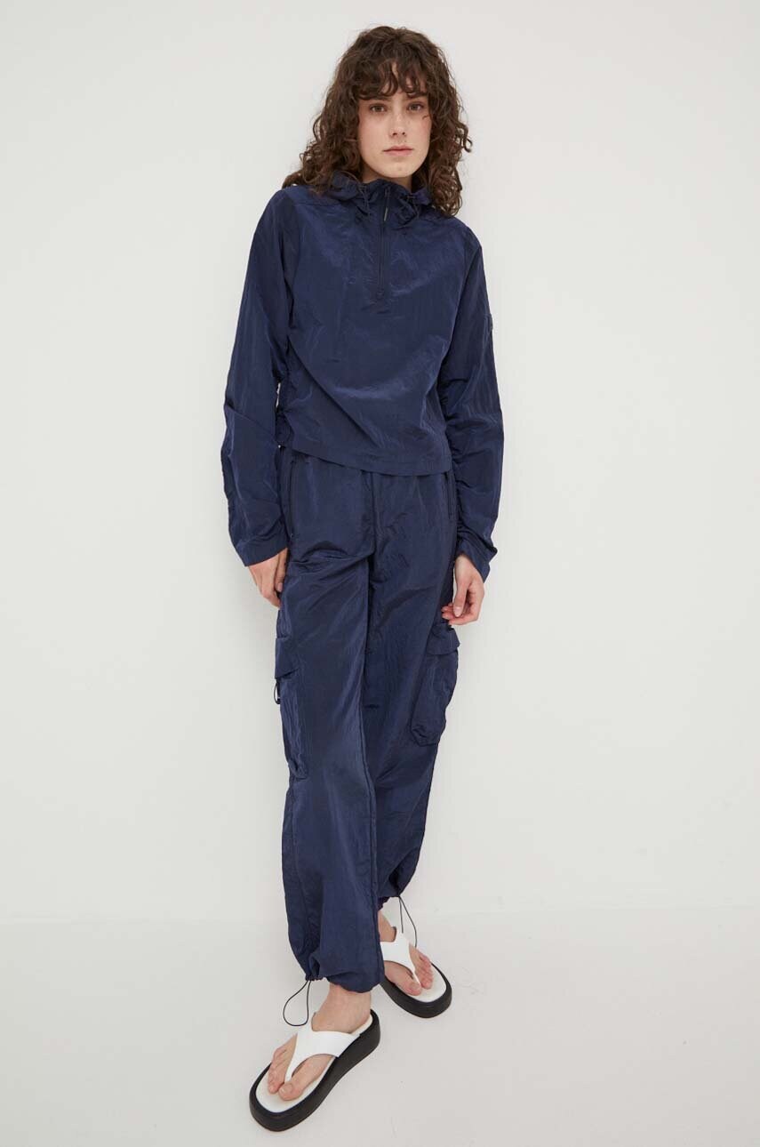 Куртка Rains 18890 Pullover W колір синій перехідна