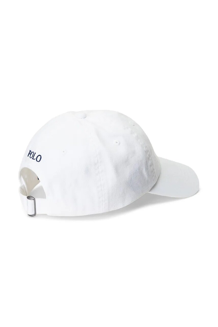 Бавовняна бейсболка Polo Ralph Lauren колір жовтий однотонна 211912843