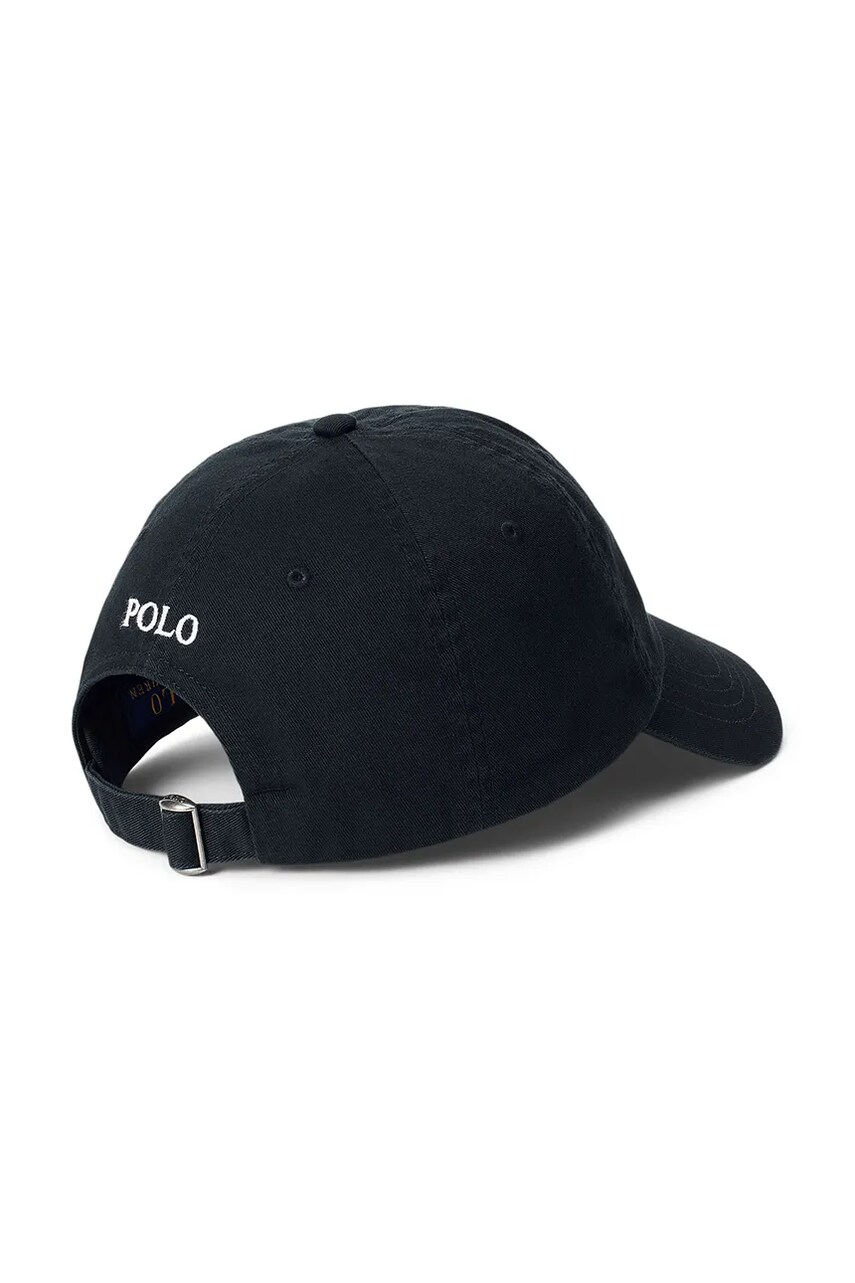 Бавовняна бейсболка Polo Ralph Lauren колір жовтий однотонна 211912843