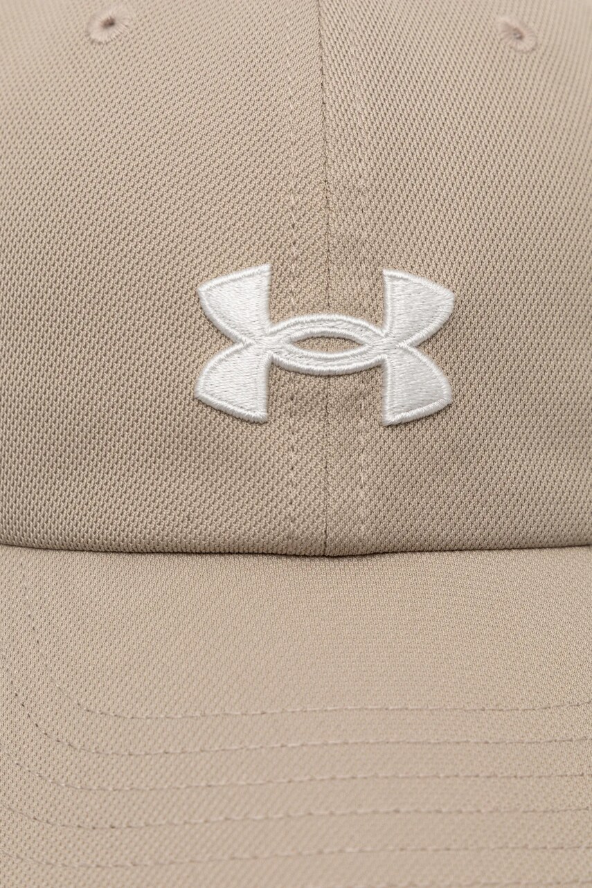 Кепка Under Armour колір бежевий з аплікацією 1376705