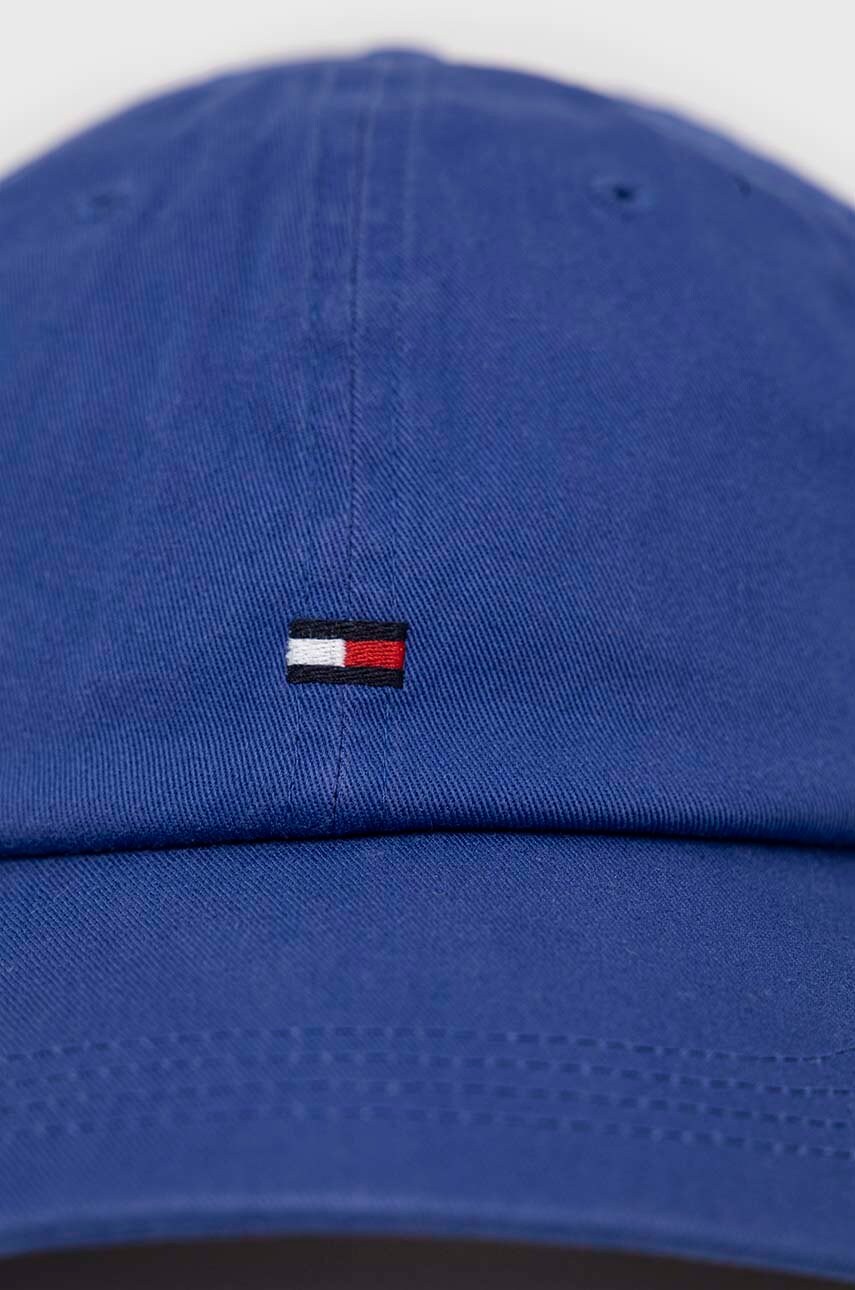 Бавовняна бейсболка Tommy Hilfiger однотонна