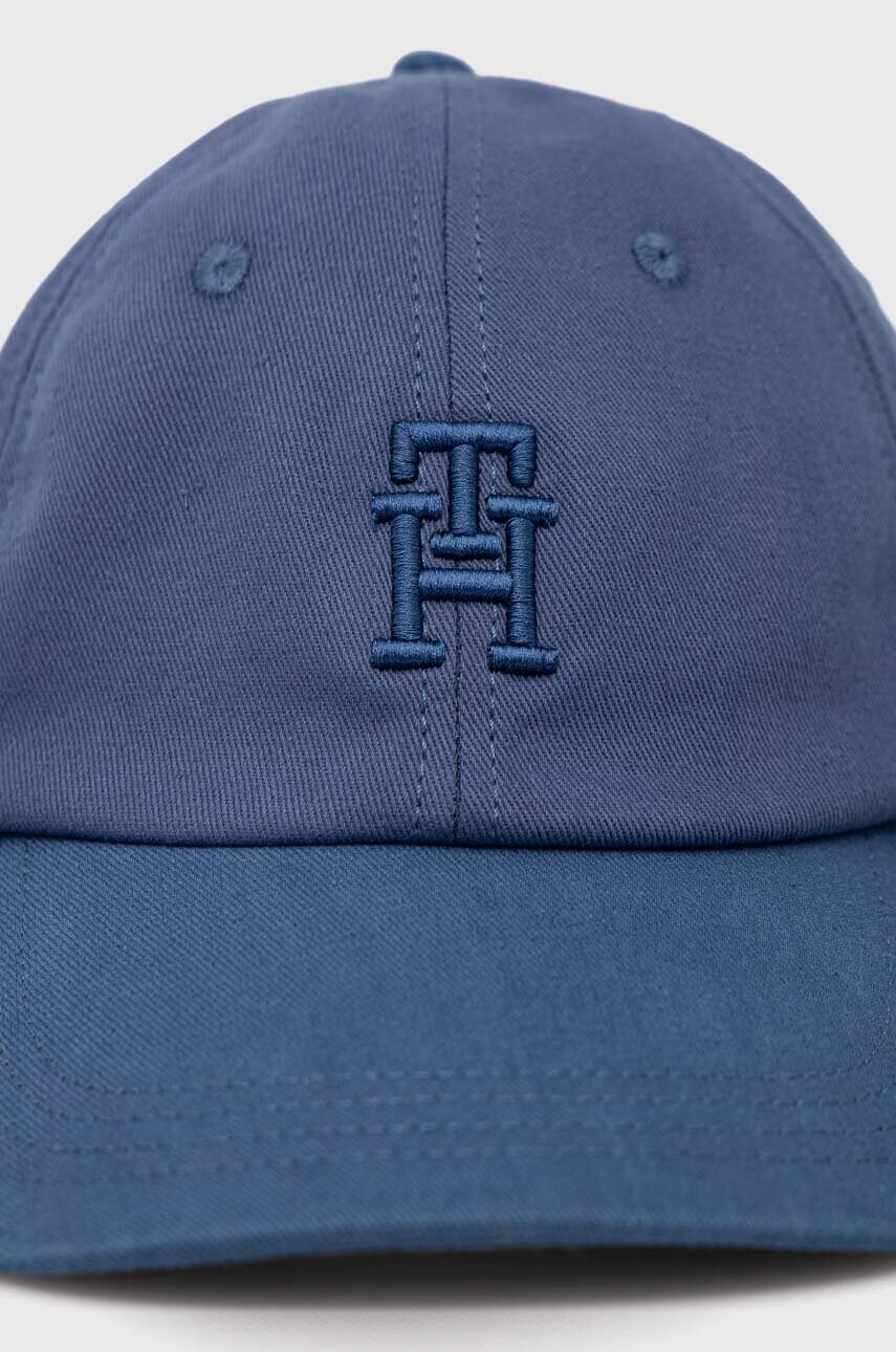 Бавовняна бейсболка Tommy Hilfiger однотонна