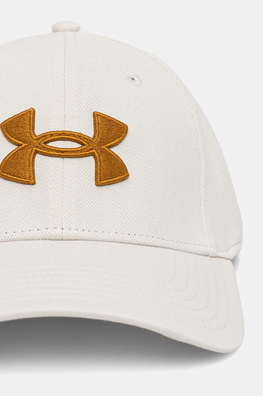 Кепка Under Armour колір бежевий з аплікацією