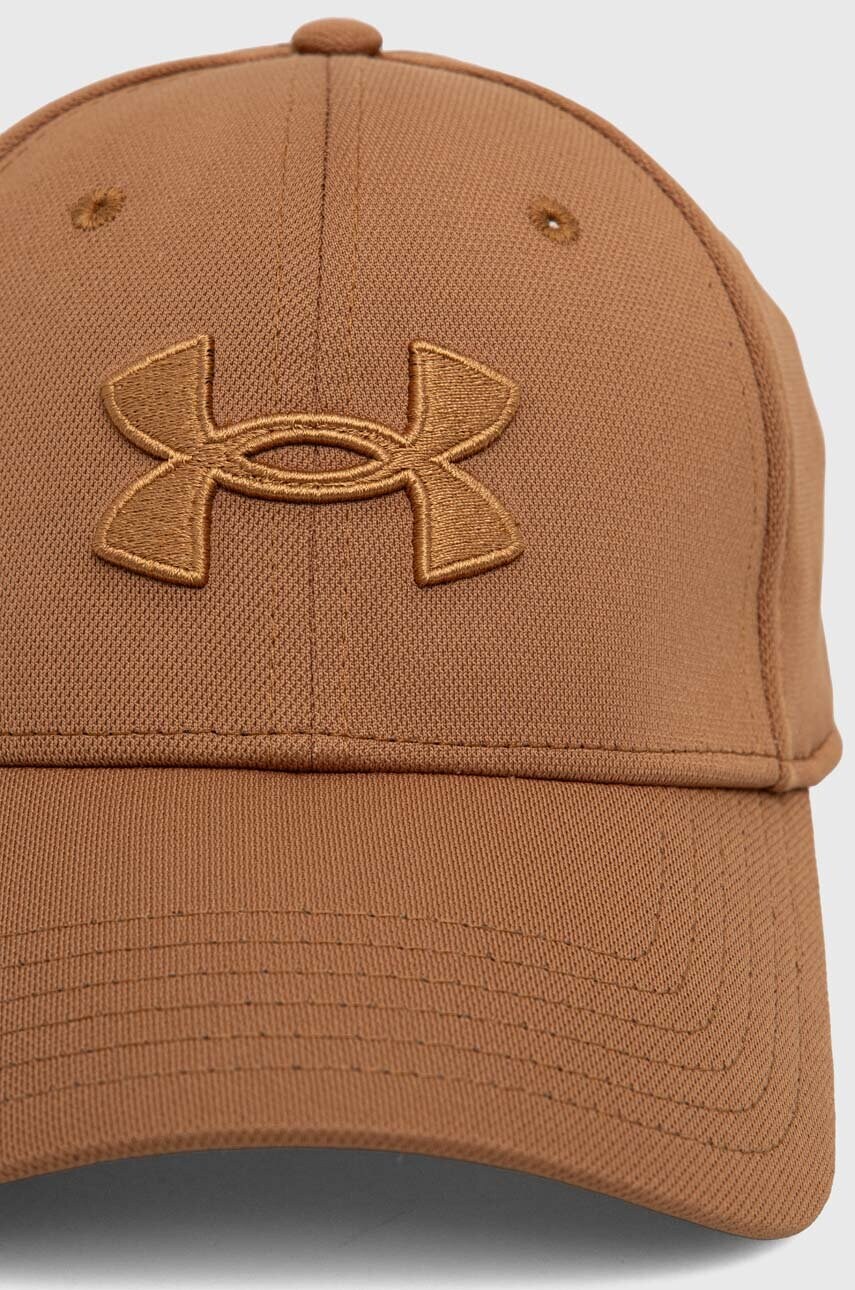 Кепка Under Armour колір коричневий з аплікацією