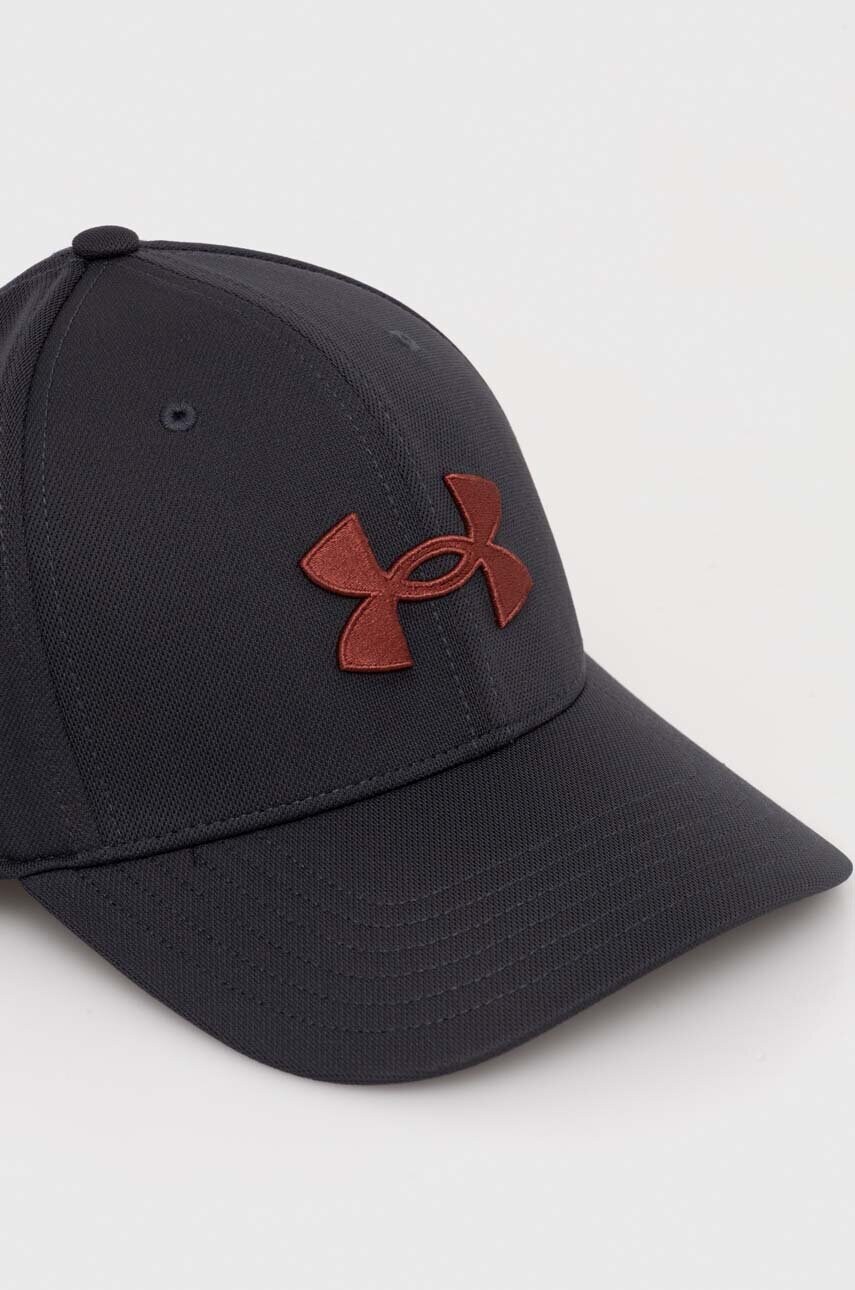 Кепка Under Armour Blitzing колір сірий з аплікацією 1376701