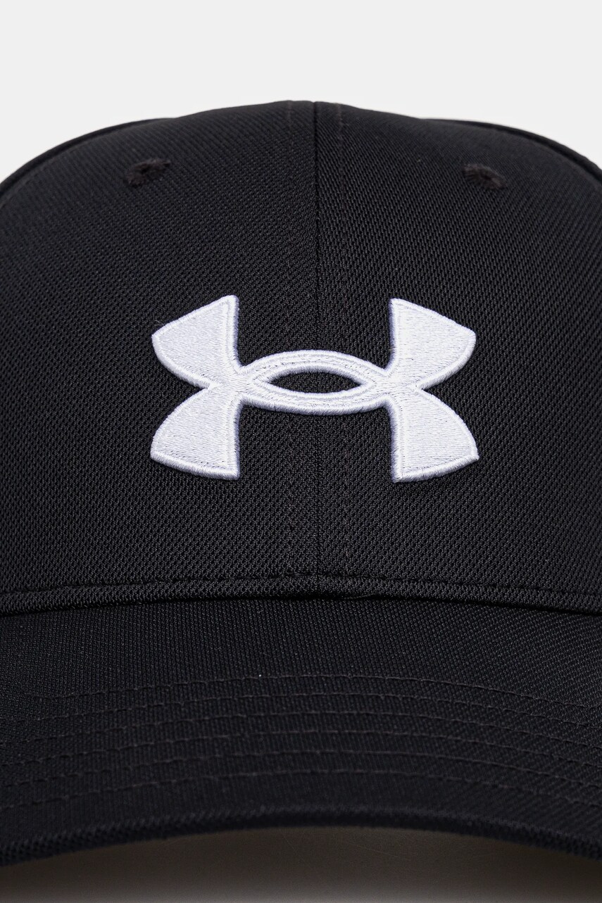 Кепка Under Armour Blitzing колір чорний з аплікацією 1376701