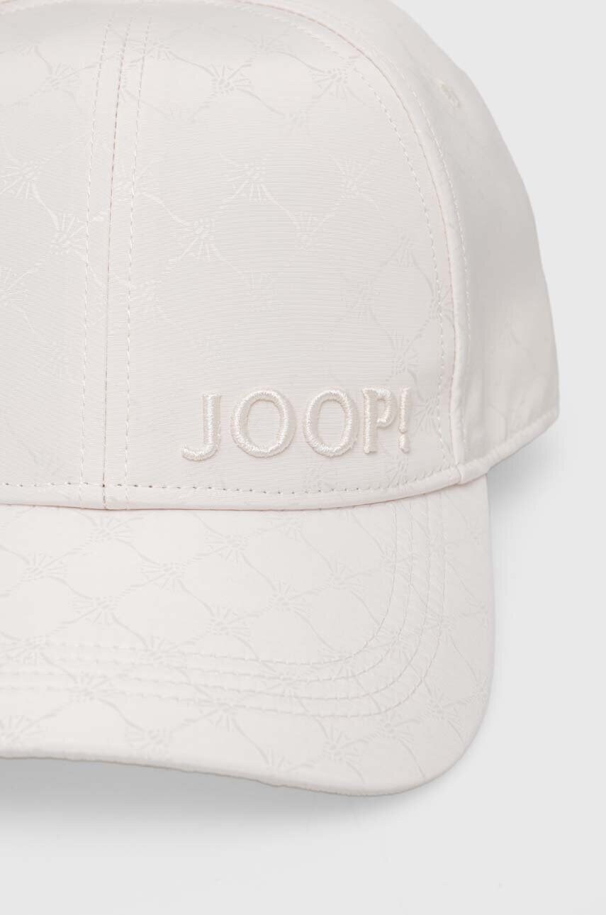 Кепка Joop! колір білий з принтом