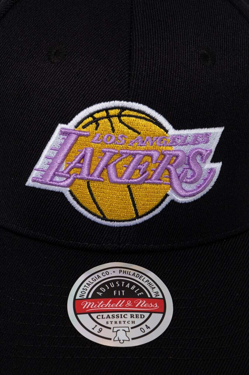 Кепка з домішкою вовни Mitchell&Ness Brooklyn Nets колір чорний з аплікацією