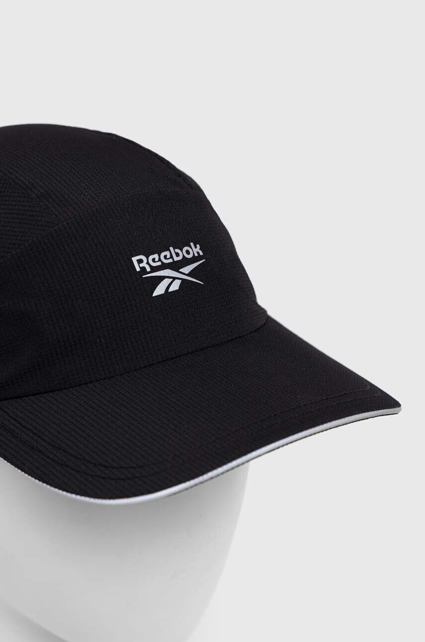 Кепка Reebok One Series колір чорний з принтом