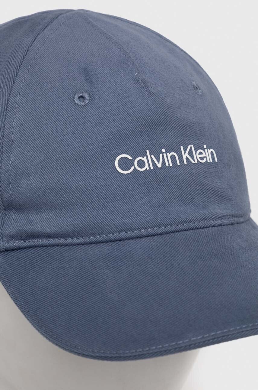 Кепка Calvin Klein Performance CK Athletic колір бежевий з принтом