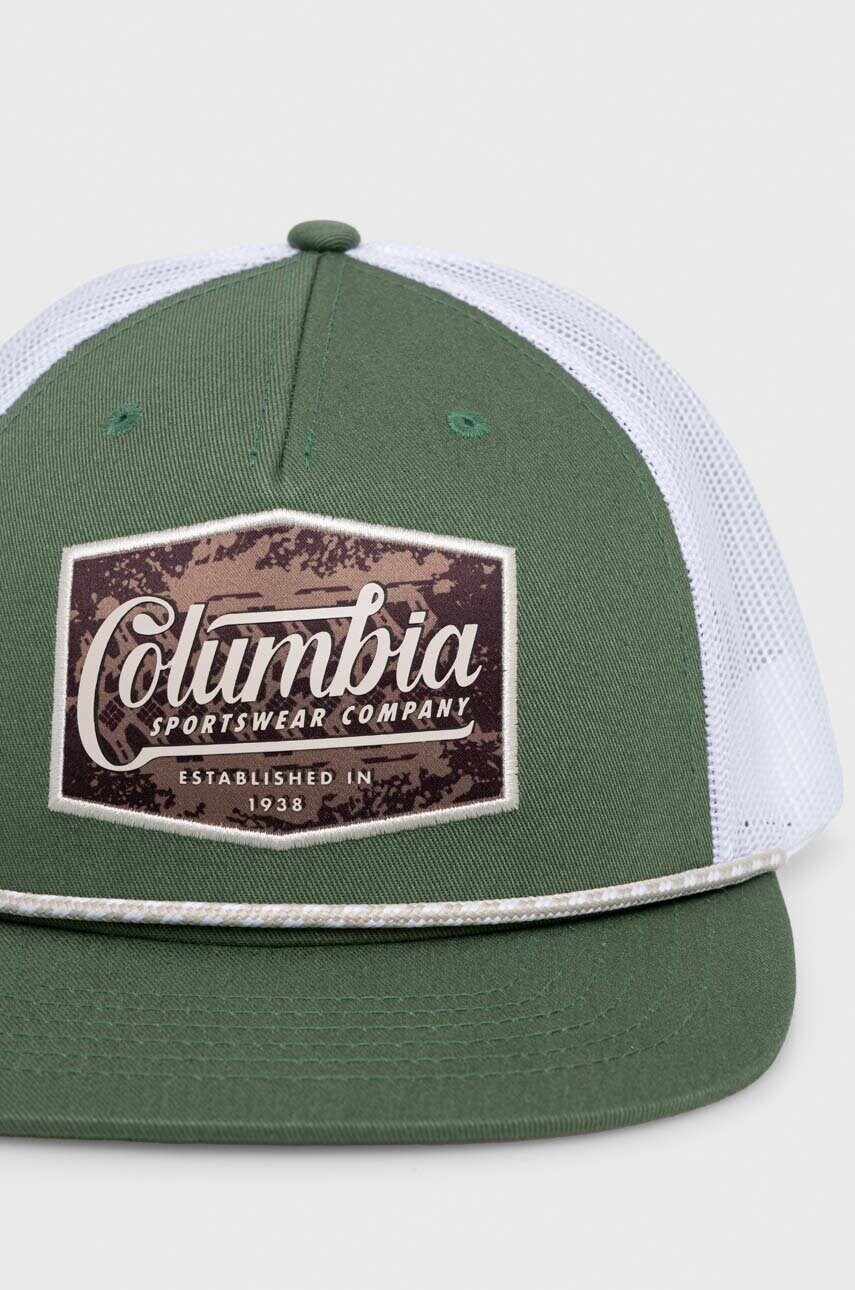 Кепка Columbia колір чорний з аплікацією