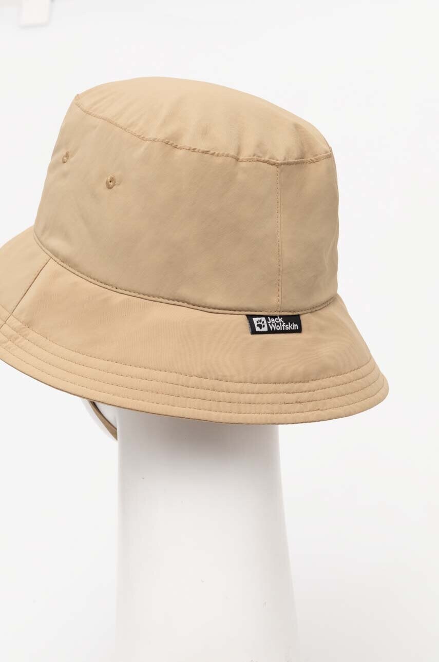 Капелюх Jack Wolfskin Sun колір бежевий