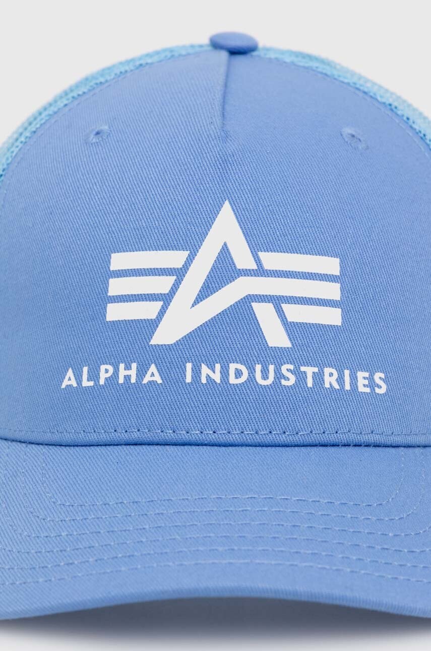 Кепка Alpha Industries з принтом