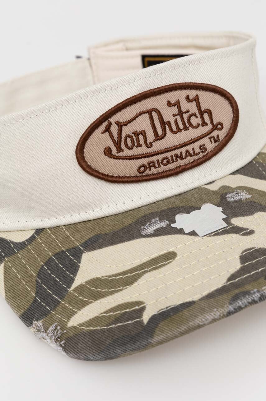 Бавовняний козирок Von Dutch візерунок
