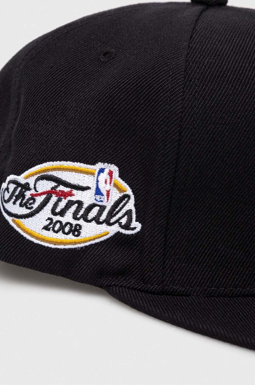Кепка з домішкою вовни Mitchell&Ness Boson Celtics колір чорний з аплікацією
