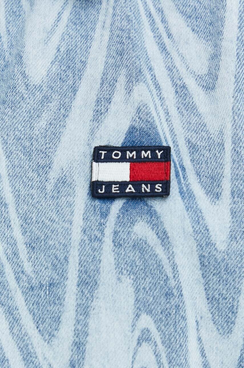 Джинсова сорочка Tommy Jeans чоловіча relaxed класичний комір