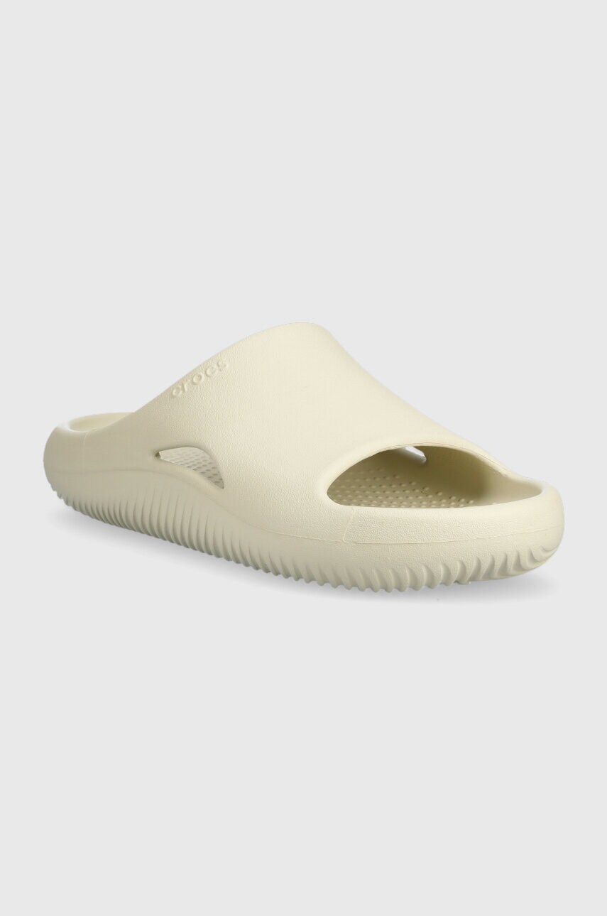 Шльопанці Crocs Mellow Slide жіночі колір бежевий 208392