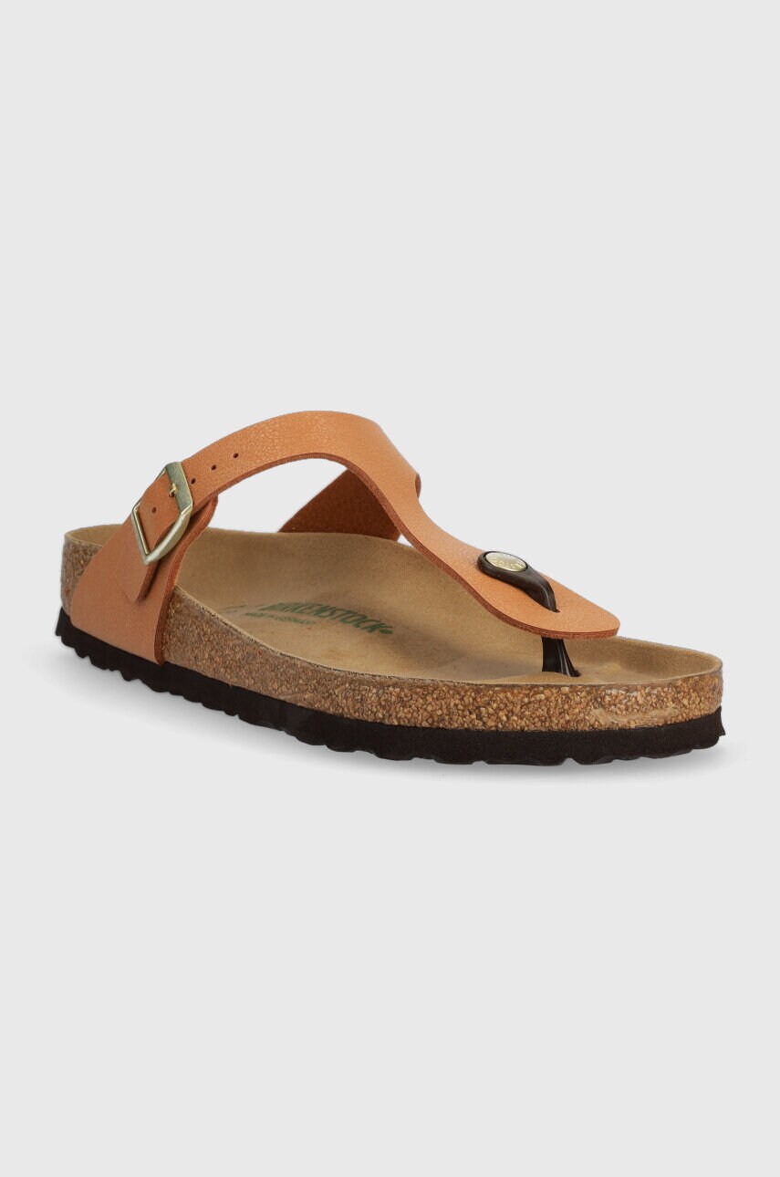 В'єтнамки Birkenstock Gizeh колір коричневий 1025062