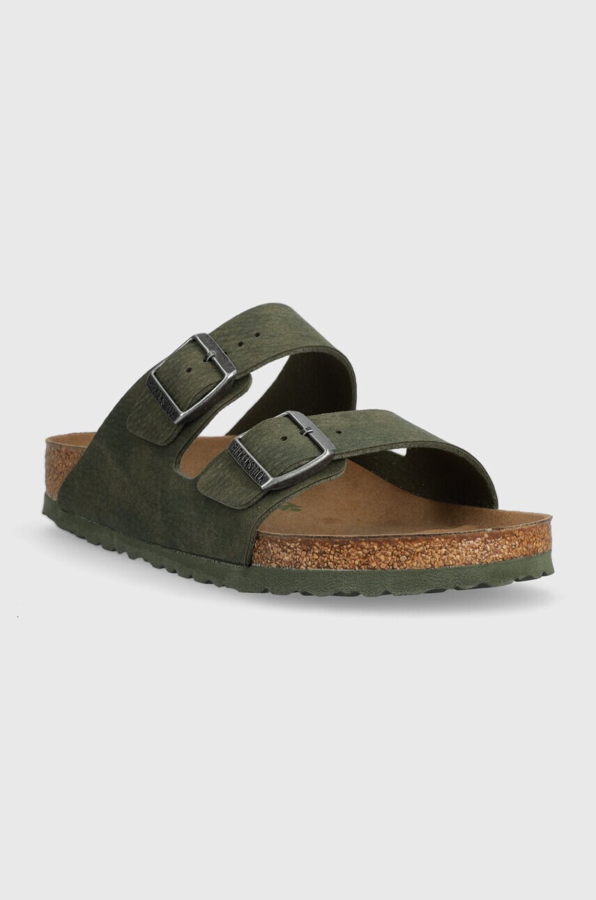 Шльопанці Birkenstock Arizona чоловічі колір зелений 1024550