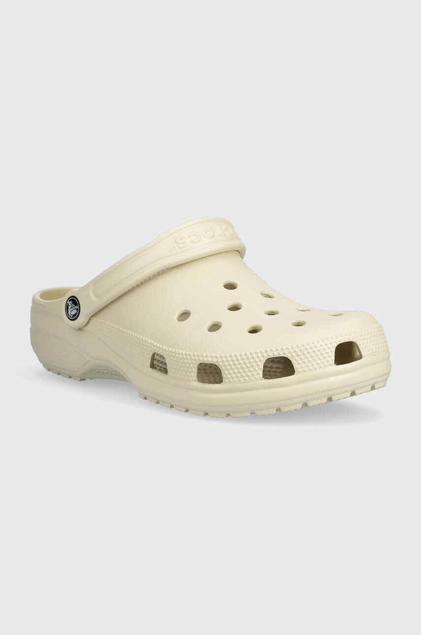 Купити Шльопанці Crocs Classic Classic чоловічі колір бежевий 10001.2Y2-2Y2 – головне зображення