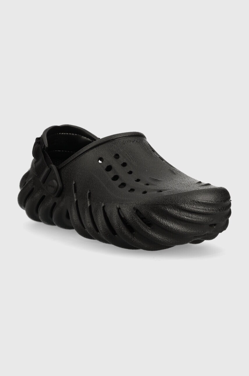 Шльопанці Crocs Echo Clog колір чорний 207937