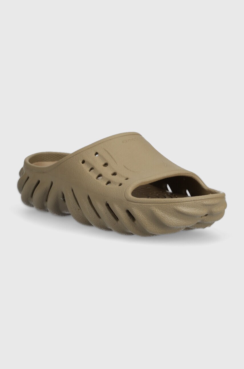 Шльопанці Crocs Echo Slide колір коричневий 208170 208170.2G9-2G9
