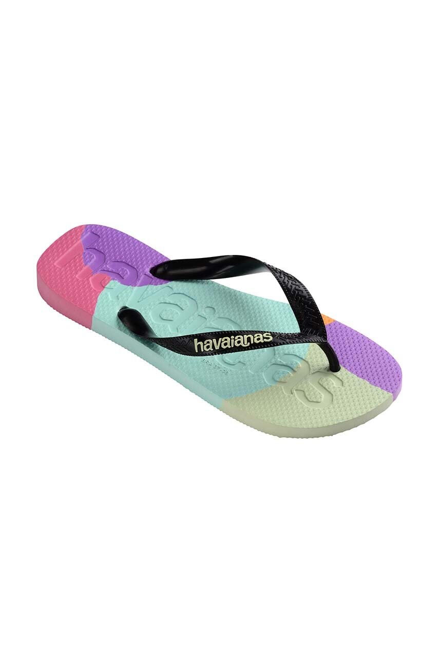 В'єтнамки Havaianas TOP LOGOMANIA колір чорний 4147526.0090