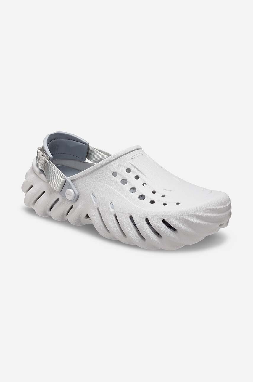Шльопанці Crocs x Echo Clog 207937 колір бежевий 207937.ATHMOSPHERE-grey