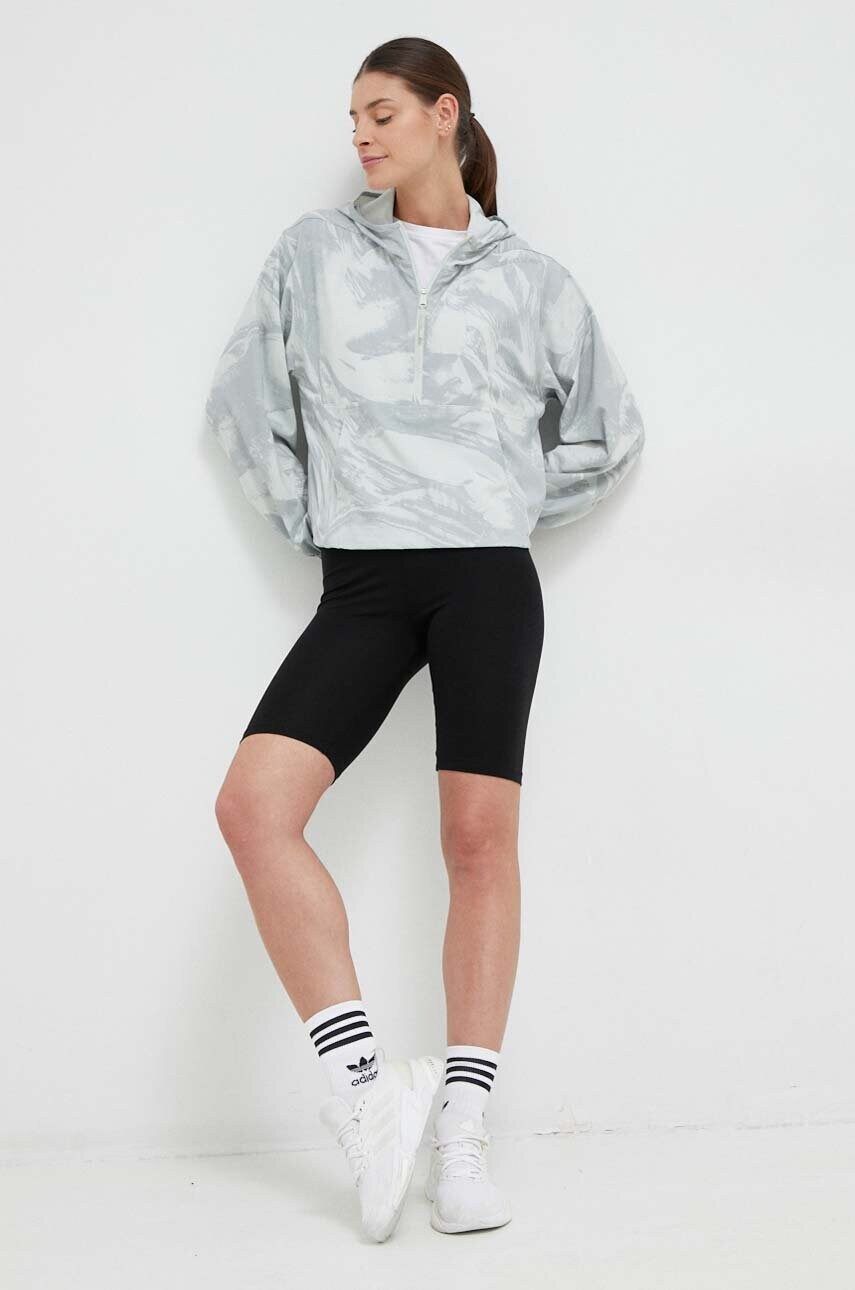 Куртка для тренувань Calvin Klein Performance Essentials колір зелений перехідна oversize