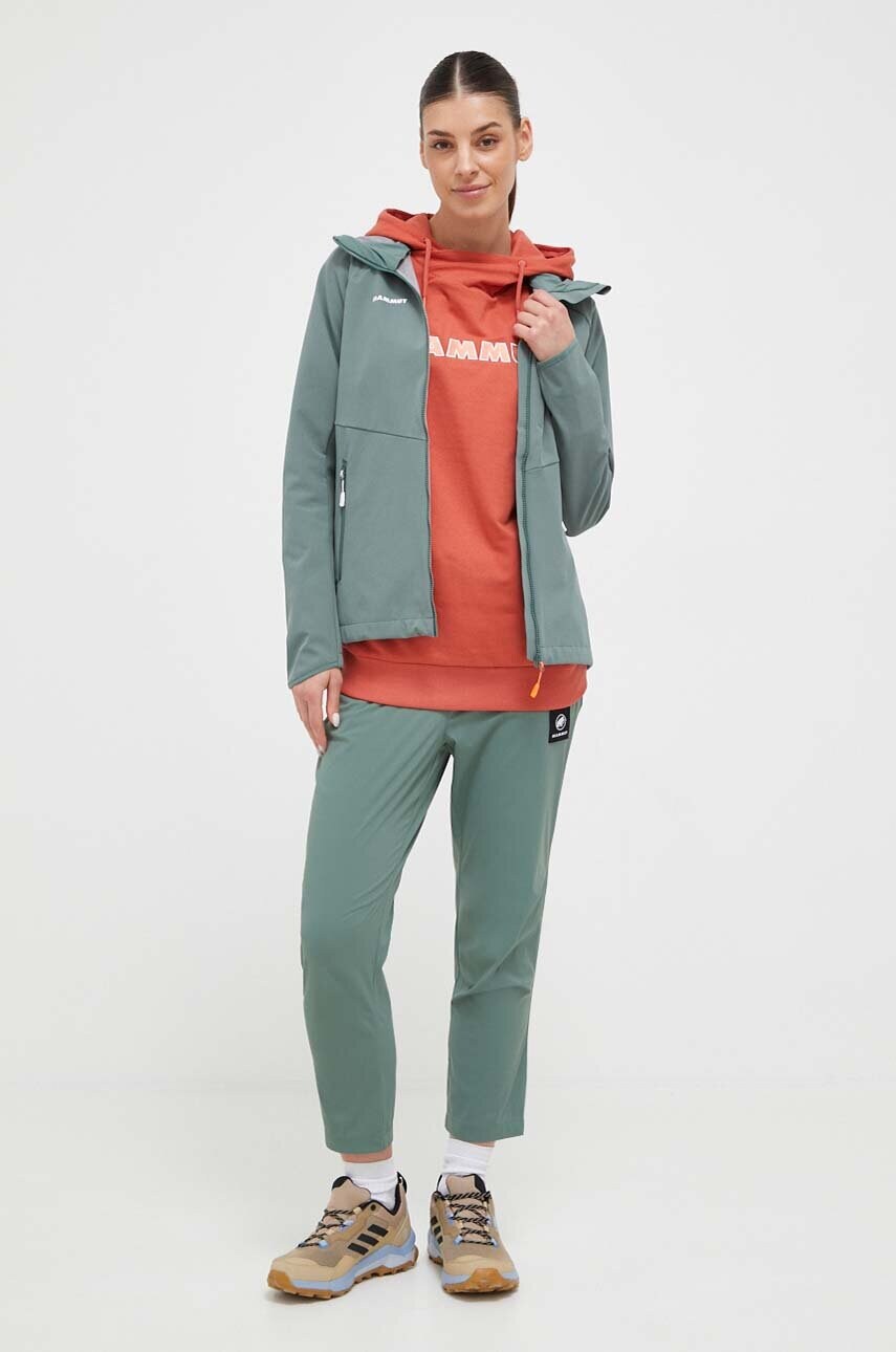 Куртка outdoor Mammut Ultimate Comfort SO колір зелений